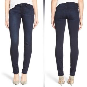 PAIGE 👖Ankle Peg Skinny Jeans in dark blue wash Size 29